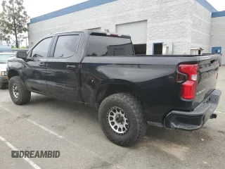 2021 Chevrolet Silverado 1500 RST with VIN 3GCPWDED1MG367670, listed as a Copart auction lot 53857805 with 50,432 mi miles and Salvage Title. Bid and sale history available at carsss.com. Image 2.