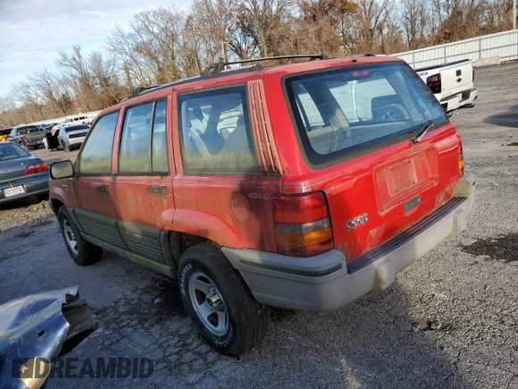 1993 Jeep Grand Cherokee Laredo with VIN 1J4GZ58S7PC674575, listed as a Copart auction lot 79801363 with 996,144 mi miles and Clean Title. Bid and sale history available at carsss.com. Image 2.