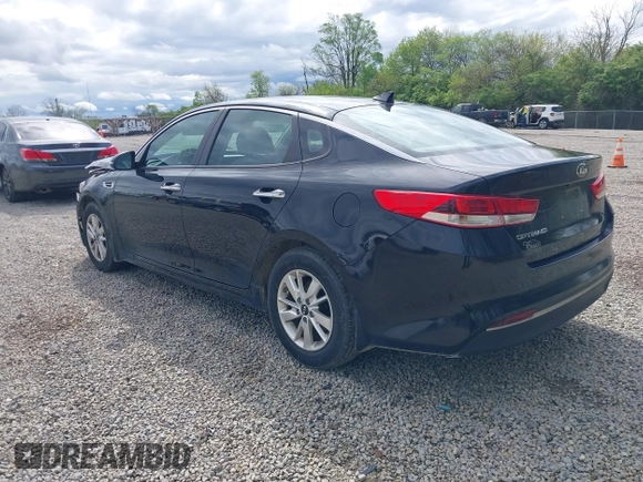 2016 Kia Optima LX with VIN 5XXGT4L32GG041760, listed as a IAAI auction lot 42175945 with 116,866 mi miles and . Bid and sale history available at carsss.com. Image 3.