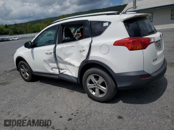 2015 Toyota RAV4 LE with VIN 2T3BFREV0FW275887, listed as a Copart auction lot 55562645 with 153,899 mi miles and Salvage Title. Bid and sale history available at DreamBid. Image 2.