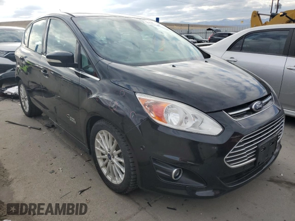 2015 Ford C-Max SEL with VIN 1FADP5CU6FL109309, listed as a Copart auction lot 43645495 with 142,313 mi miles and Salvage Title. Bid and sale history available at DreamBid. Image 4.