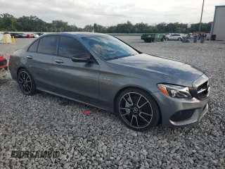 2017 Mercedes-Benz C 43 AMG with VIN 55SWF6EB3HU201554, listed as a Copart auction lot 63603805 with 167,914 mi miles and Clean title. Bid and sale history available at DreamBid. Image 4.