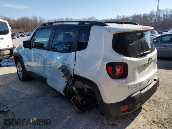 2022 Jeep Renegade Limited with VIN ZACNJDD13NPN81697, listed as a Copart auction lot 84630914 with 36,924 mi miles and Salvage title. Bid and sale history available at DreamBid. Image 2.