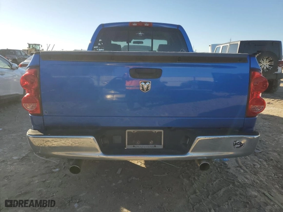 2007 Dodge Ram 1500 ST with VIN 1D7HA18K97J614308, listed as a Copart auction lot 83988584 with 250,907 mi miles and Clean Title. Bid and sale history available at carsss.com. Image 6.