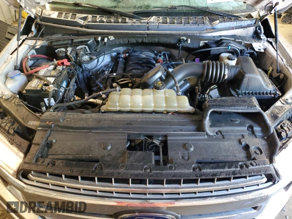 2020 Ford F-150 XL with VIN 1FTEW1E57LKF44499, listed as a Copart auction lot 60336735 with 156,745 mi miles and Salvage title. Bid and sale history available at DreamBid. Image 11.