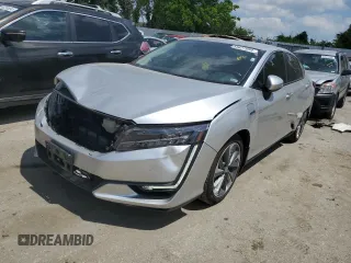 2018 Honda Clarity Plug-In Hybrid Touring with VIN JHMZC5F32JC002182, listed as a Copart auction lot 55677054 with 43,576 mi miles and Salvage Title. Bid and sale history available at carsss.com. Image 1.