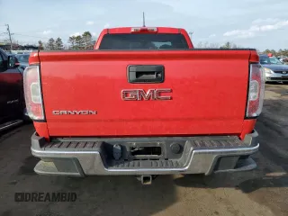 2016 GMC Canyon 4WD SLE with VIN 1GTH6BE35G1153171, listed as a Copart auction lot 46257205 with 11,608 mi miles and Salvage Title. Bid and sale history available at carsss.com. Image 6.