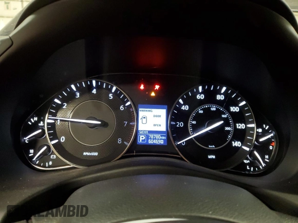 2018 Nissan Armada SV with VIN JN8AY2NC2J9557148, listed as a Copart auction lot 82562224 with 78,780 mi miles and Salvage Title. Bid and sale history available at carsss.com. Image 9.
