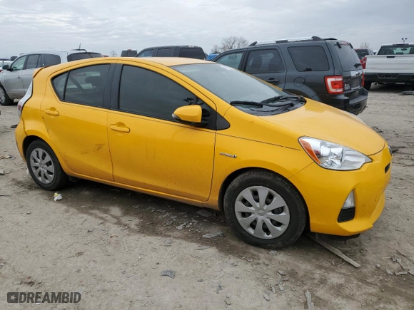 2014 Toyota Prius c One with VIN JTDKDTB34E1075887, listed as a Copart auction lot 44738415 with 83,184 mi miles and Clean Title. Bid and sale history available at carsss.com. Image 4.