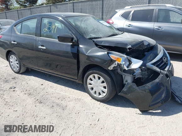 2019 Nissan Versa SV with VIN 3N1CN7AP5KL849312, listed as a IAAI auction lot 42252597 with 88,778 mi miles and . Bid and sale history available at DreamBid. Image 1.