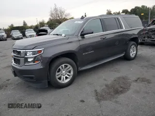 2016 Chevrolet Suburban LS with VIN 1GNSKGEC3GR410741, listed as a Copart auction lot 81327194 with 50,573 mi miles and Salvage Title. Bid and sale history available at carsss.com. Image 1.