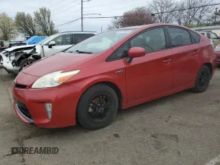 2013 Toyota Prius One with VIN JTDKN3DU7D0350613, listed as a Copart auction lot 52078005 with 136,005 mi miles and Salvage title. Bid and sale history available at DreamBid. Image 1.