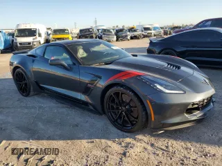 2019 Chevrolet Corvette Grand Sport 2LT with VIN 1G1YX2D70K5115777, listed as a Copart auction lot 87289684 with 7,145 mi miles and Non Repairable. Bid and sale history available at carsss.com. Image 4.
