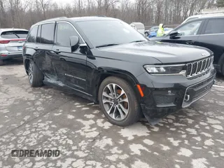 2023 Jeep Grand Cherokee Overland with VIN 1C4RJHDG5PC519029, listed as a IAAI auction lot 41159071 with 26,425 mi miles and . Bid and sale history available at DreamBid. Image 1.