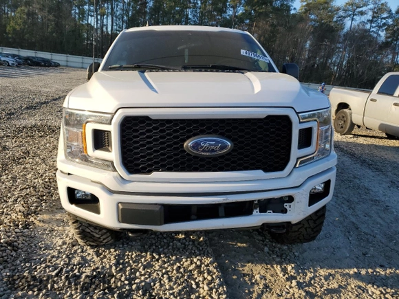 2020 Ford F-150 XL with VIN 1FTEW1EP3LKF31637, listed as a Copart auction lot 49796615 with 95,259 mi miles and Salvage Title. Bid and sale history available at carsss.com. Image 5.