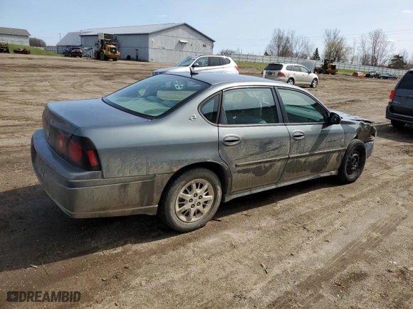2005 Chevrolet Impala with VIN 2G1WF52EX59372045, listed as a Copart auction lot 51442195 with 145,607 mi miles and Clean Title. Bid and sale history available at carsss.com. Image 3.