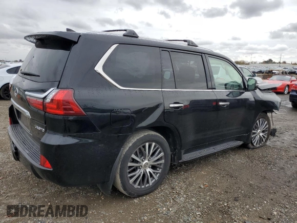 2020 Lexus LX 570 z VIN JTJDY7AX1L4313535, wystawiony jako Copart lot #82648794 z przebiegiem 175 413 mil mil oraz Szkoda całkowita • Salvage title. Historia ofert i sprzedaży dostępna na DreamBid. Obrazek 3.