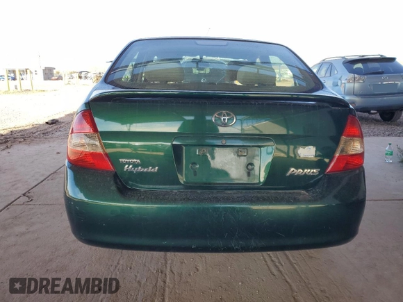 2002 Toyota Prius with VIN JT2BK18U020064034, listed as a Copart auction lot 85591854 with 114,880 mi miles and Salvage Title. Bid and sale history available at carsss.com. Image 6.