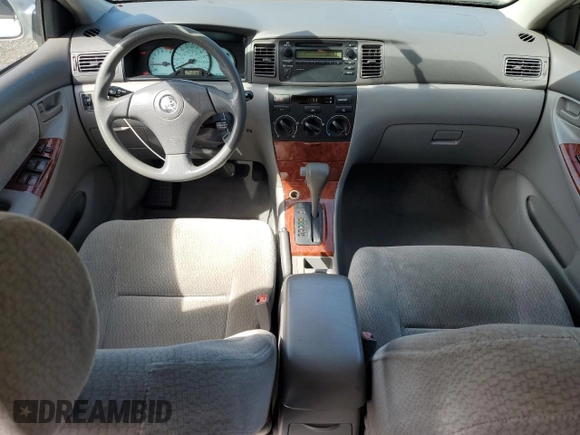 2003 Toyota Corolla CE with VIN 1NXBR32E43Z169570, listed as a Copart auction lot 52905785 with 175,487 mi miles and Salvage Title. Bid and sale history available at DreamBid. Image 8.