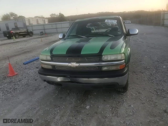 1999 Chevrolet Silverado 1500 LT with VIN 2GCEK19T7X1228966, listed as a Copart auction lot 85702274 with 296,263 mi miles and Salvage Title. Bid and sale history available at carsss.com. Image 10.