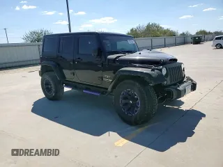 2018 Jeep Wrangler JK Unlimited Sahara with VIN 1C4BJWEGXJL936304, listed as a Copart auction lot 74072544 with 95,333 mi miles and Salvage Title. Bid and sale history available at carsss.com. Image 12.