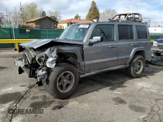 2008 Jeep Commander Sport z VIN 1J8HG48K18C184699, wystawiony jako Copart lot #54739305 z przebiegiem 185 950 mil mil oraz Szkoda całkowita • Salvage title. Historia ofert i sprzedaży dostępna na DreamBid. Obrazek 1.