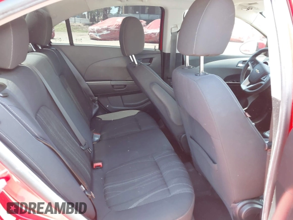 2018 Chevrolet Sonic LT with VIN 1G1JD5SG3J4123567, listed as a IAAI auction lot 42494476 with 44,431 mi miles and . Bid and sale history available at DreamBid. Image 8.