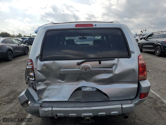 2005 Toyota 4Runner SR5 with VIN JTEZU14R050048207, listed as a Copart auction lot 51015635 with 163,945 mi miles and Salvage Title. Bid and sale history available at carsss.com. Image 6.