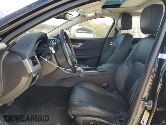 2016 Jaguar XF 35t Prestige with VIN SAJBE4BV7GCY02744, listed as a Copart auction lot 50179145 with 66,649 mi miles and Salvage Title. Bid and sale history available at carsss.com. Image 7.