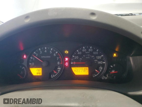 2012 Nissan Frontier SV with VIN 1N6AD0EV3CC407761, listed as a Copart auction lot 54012935 with 142,206 mi miles and Salvage title. Bid and sale history available at DreamBid. Image 9.