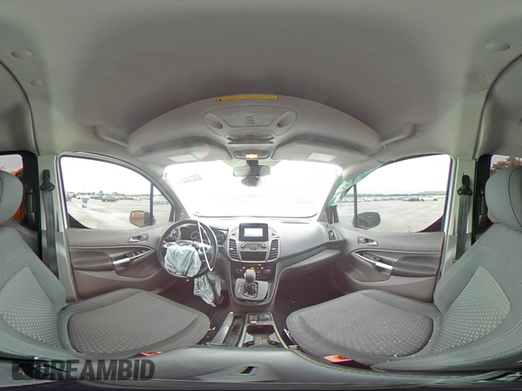 2019 Ford Transit Connect XLT with VIN NM0GS9F22K1427258, listed as a Copart auction lot 63234484 with 96,439 mi miles and Salvage title. Bid and sale history available at DreamBid. Image 14.