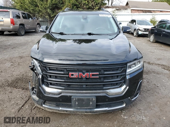 2021 GMC Acadia AT4 with VIN 1GKKNLLS9MZ184594, listed as a Copart auction lot 83914744 with 62,706 mi miles and Salvage Title. Bid and sale history available at carsss.com. Image 5.