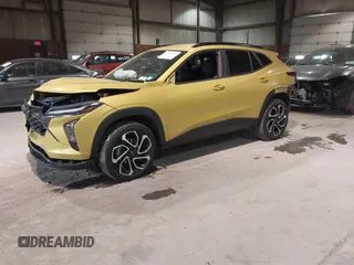 2024 Chevrolet Trax 2RS with VIN KL77LJE22RC168401, listed as a IAAI auction lot 41289797 with 33,224 mi miles and . Bid and sale history available at DreamBid. Image 2.