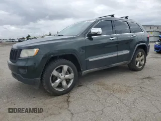 2011 Jeep Grand Cherokee Overland with VIN 1J4RR6GT4BC713527, listed as a Copart auction lot 49399445 with 145,242 mi miles and Salvage title. Bid and sale history available at DreamBid. Image 1.