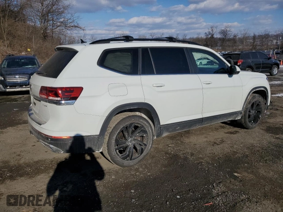 2023 Volkswagen Atlas 3.6L V6 SE w/Technology with VIN 1V2HR2CA7PC532989, listed as a Copart auction lot 42375345 with 24,026 mi miles and Salvage Title. Bid and sale history available at carsss.com. Image 3.