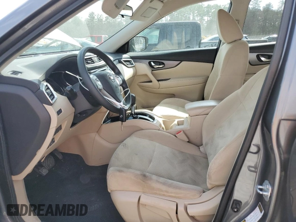 2016 Nissan Rogue SL with VIN 5N1AT2MV4GC827002, listed as a Copart auction lot 48789355 with 102,850 mi miles and Salvage Title. Bid and sale history available at DreamBid. Image 7.