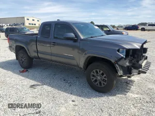 2022 Toyota Tacoma SR with VIN 3TYSX5EN4NT016636, listed as a Copart auction lot 49830005 with 42,357 mi miles and Salvage title. Bid and sale history available at DreamBid. Image 4.