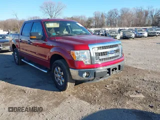 2013 Ford F-150 XL with VIN 1FTFW1EF3DFB33589, listed as a IAAI auction lot 41310843 with 91,800 mi miles. Bid and sale history available at carsss.com. Image 1.