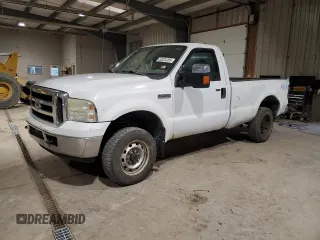 2006 Ford F-250 XL with VIN 1FTNF21506EA52363, listed as a Copart auction lot 52024205 with 112,177 mi miles and Salvage title. Bid and sale history available at DreamBid. Image 1.