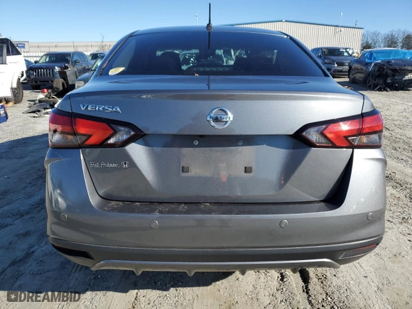 2021 Nissan Versa S with VIN 3N1CN8DV8ML923048, listed as a Copart auction lot 87320064 with 65,422 mi miles and Salvage Title. Bid and sale history available at carsss.com. Image 6.
