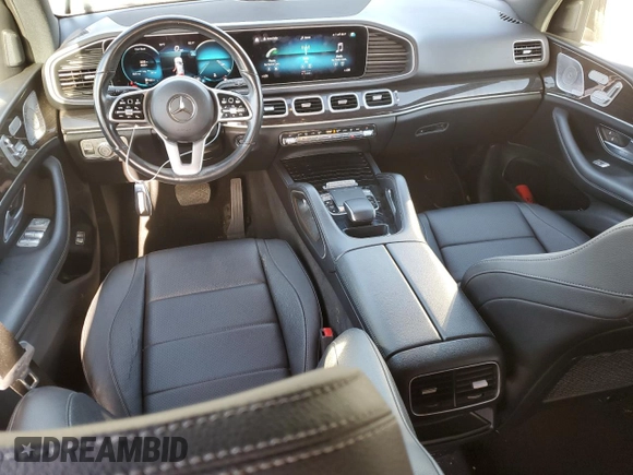 2020 Mercedes-Benz GLE 350 with VIN 4JGFB4KB5LA053605, listed as a Copart auction lot 56928275 with 52,413 mi miles and Salvage title. Bid and sale history available at DreamBid. Image 8.