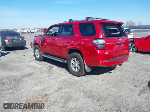 2018 Toyota 4Runner SR5 с VIN JTEZU5JR8J5175456, выставлен на аукционе IAAI как лот 41599723 с пробегом 165 701 миль миль и . История ставок и продаж доступна на DreamBid. Изображение 3.