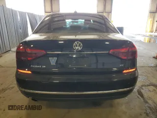 2017 Volkswagen Passat 1.8T SE with VIN 1VWBT7A31HC081812, listed as a Copart auction lot 54347925 with 143,617 mi miles and Salvage Title. Bid and sale history available at carsss.com. Image 6.