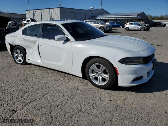 2019 Dodge Charger SXT with VIN 2C3CDXBG0KH661048, listed as a Copart auction lot 46735705 with NaN miles and Salvage Title. Bid and sale history available at carsss.com. Image 4.
