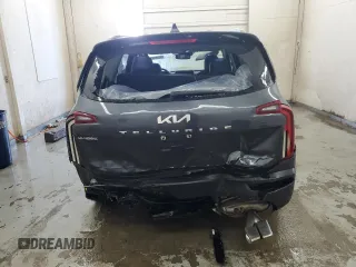 2022 Kia Telluride SX with VIN 5XYP54HC7NG276084, listed as a Copart auction lot 52690395 with 28,005 mi miles and Salvage title. Bid and sale history available at DreamBid. Image 6.