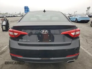 2015 Hyundai Sonata 2.4L SE with VIN 5NPE24AF1FH235304, listed as a Copart auction lot 52548435 with 55,261 mi miles and Salvage Title. Bid and sale history available at carsss.com. Image 6.