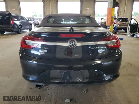 2016 Buick Cascada Premium with VIN W04WT3N58GG130062, listed as a Copart auction lot 64644255 with 46,969 mi miles and Salvage title. Bid and sale history available at DreamBid. Image 6.