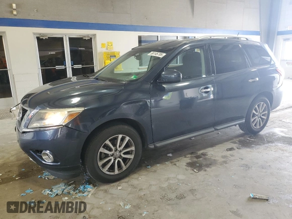 2015 Nissan Pathfinder S с VIN 5N1AR2MN7FC680171, выставлен на аукционе Copart как лот 56145795 с пробегом 138 074 миль миль и Списание • Salvage title. История ставок и продаж доступна на DreamBid. Изображение 1.