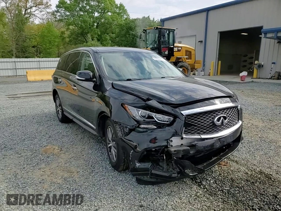 2020 Infiniti QX60 Luxe with VIN 5N1DL0MM8LC521231, listed as a Copart auction lot 52599415 with 101,375 mi miles and Salvage Title. Bid and sale history available at DreamBid. Image 11.