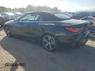 2023 BMW 4 Series 430i xDrive with VIN WBA43AT02PCM93518, listed as a Copart auction lot 73193044 with 15,520 mi miles and Salvage Title. Bid and sale history available at DreamBid. Image 2.